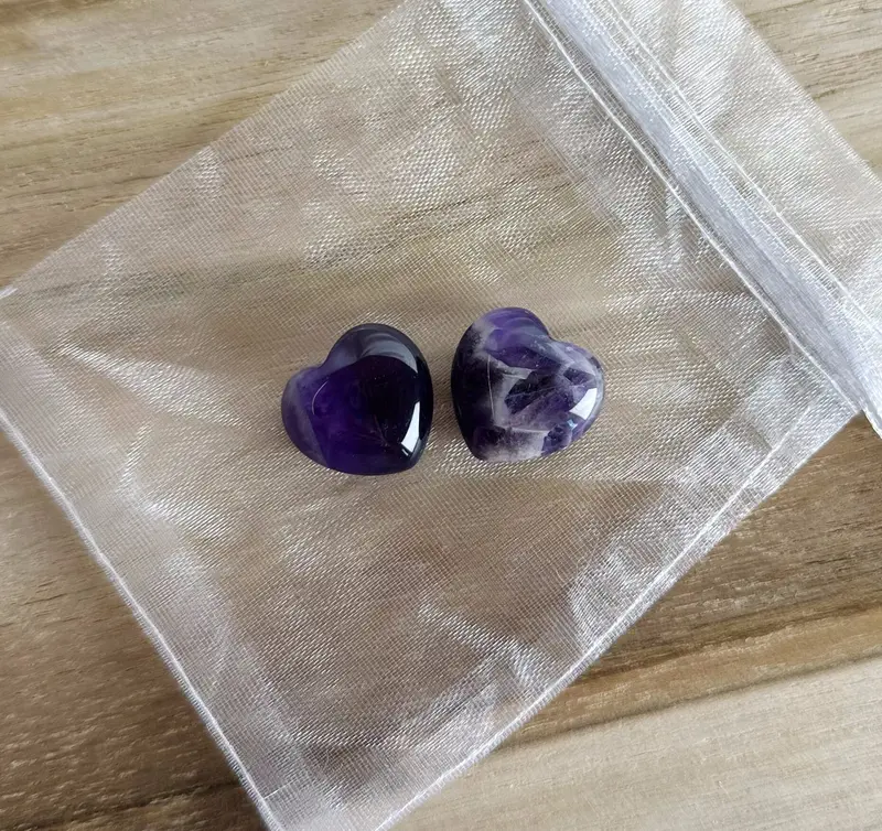 Amethist Hartjes 2cm