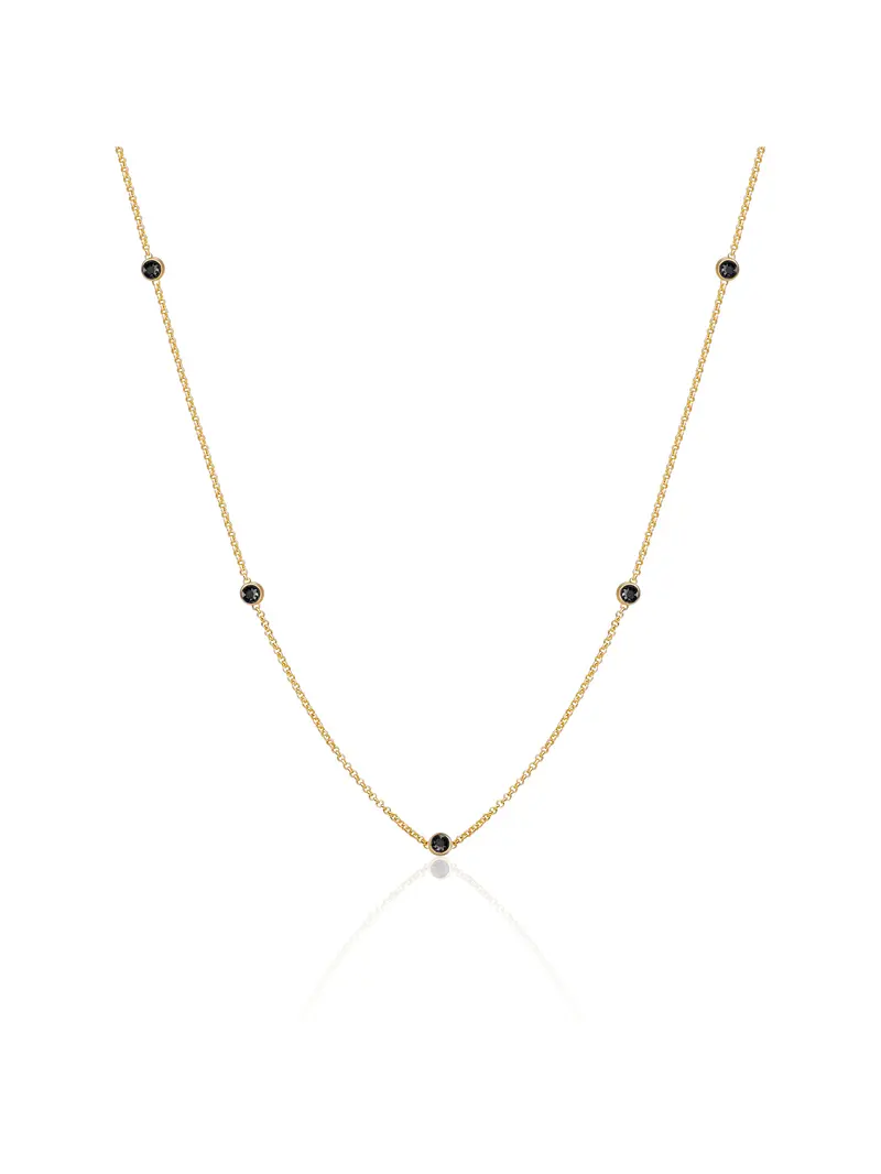 Anchor Chain Ketting Zirconia Zwart