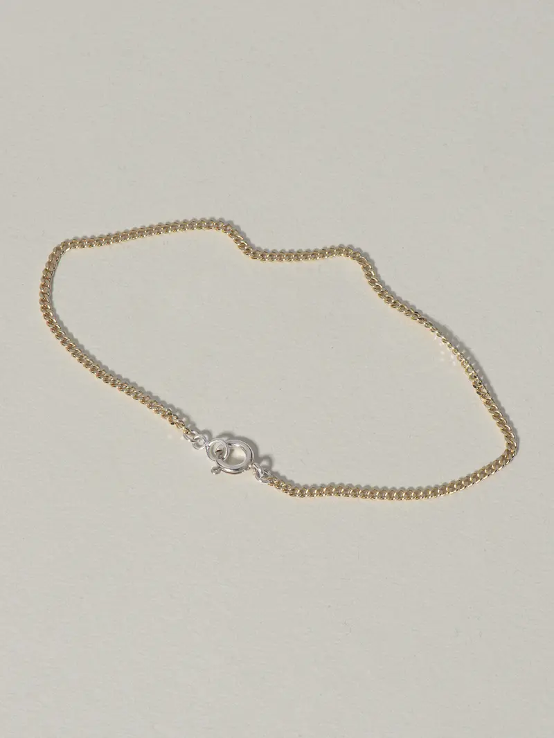 Ankle follow up | Gold Plated Silver