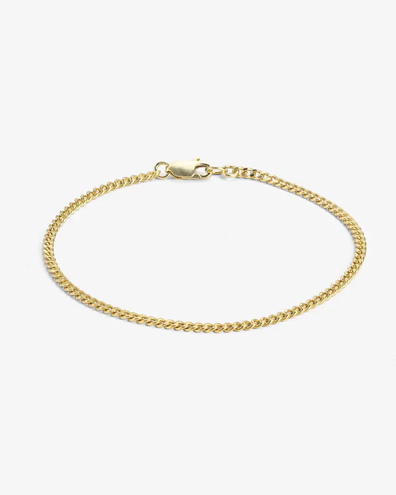 Ankle glow | Gold Plated Silver
