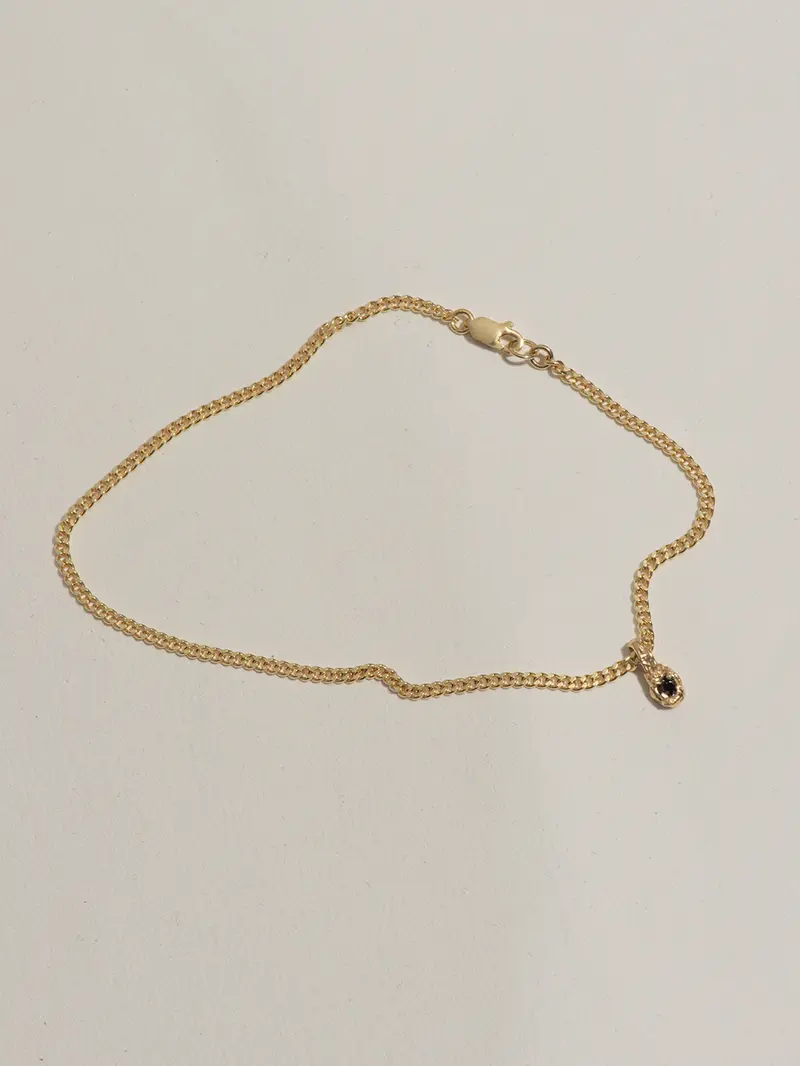 Ankle love at first sight | Gold Plated Silver