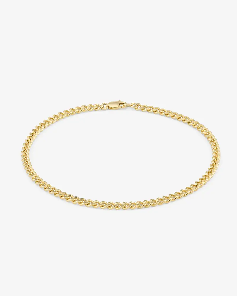 Ankle ongoing | Gold Plated Silver