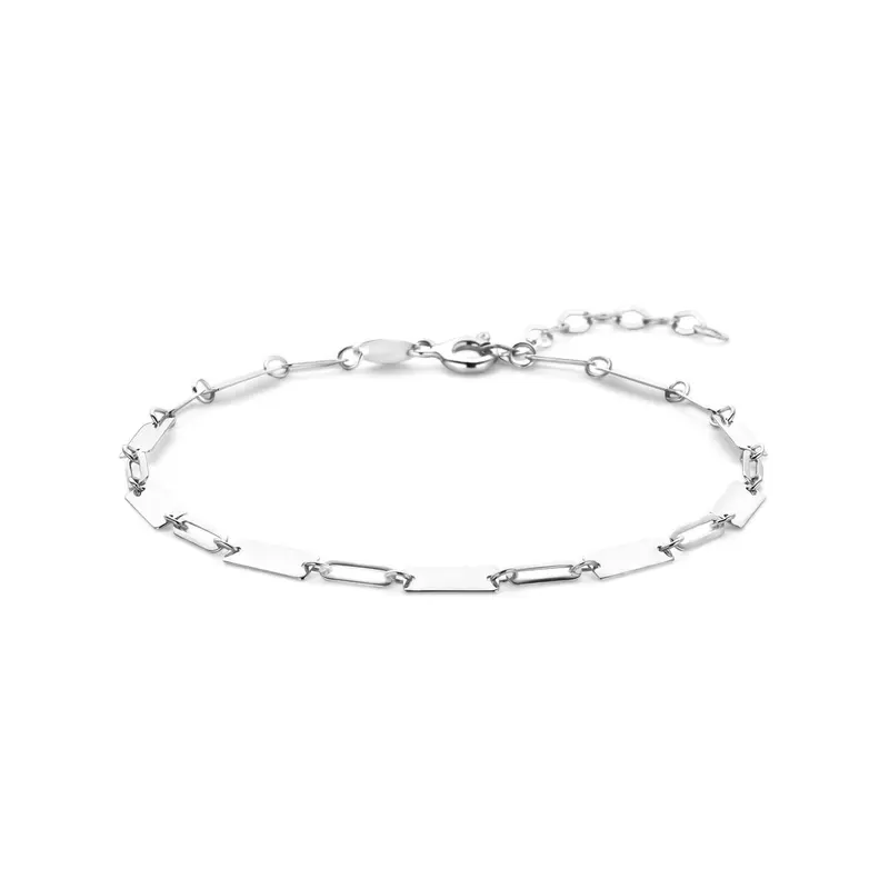 Armband 16 + 3 cm zilver