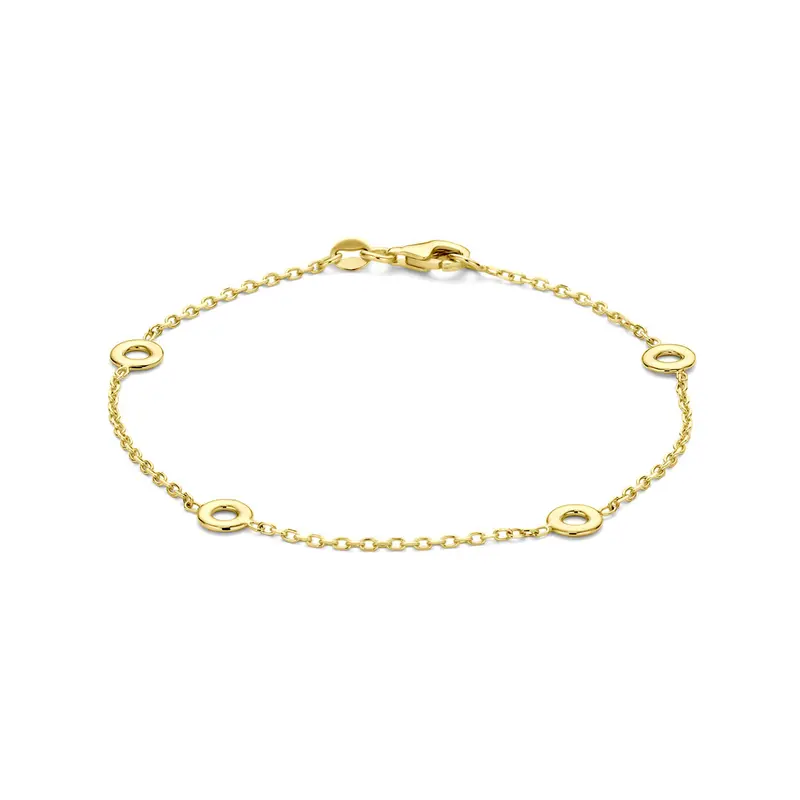 Armband 19 cm 14K geelgoud 6 mm – 4034469
