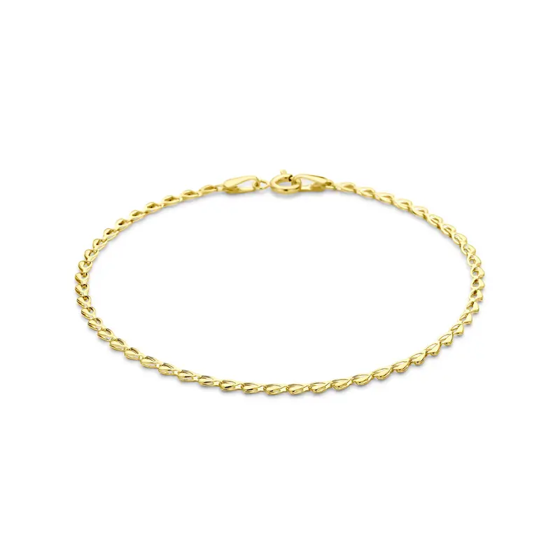 Armband 2,1 mm 18,5 cm 14K geelgoud
