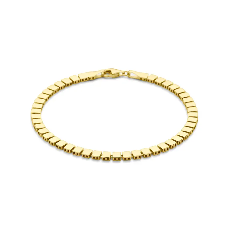 Armband 3,9 mm 19 cm 14K geelgoud