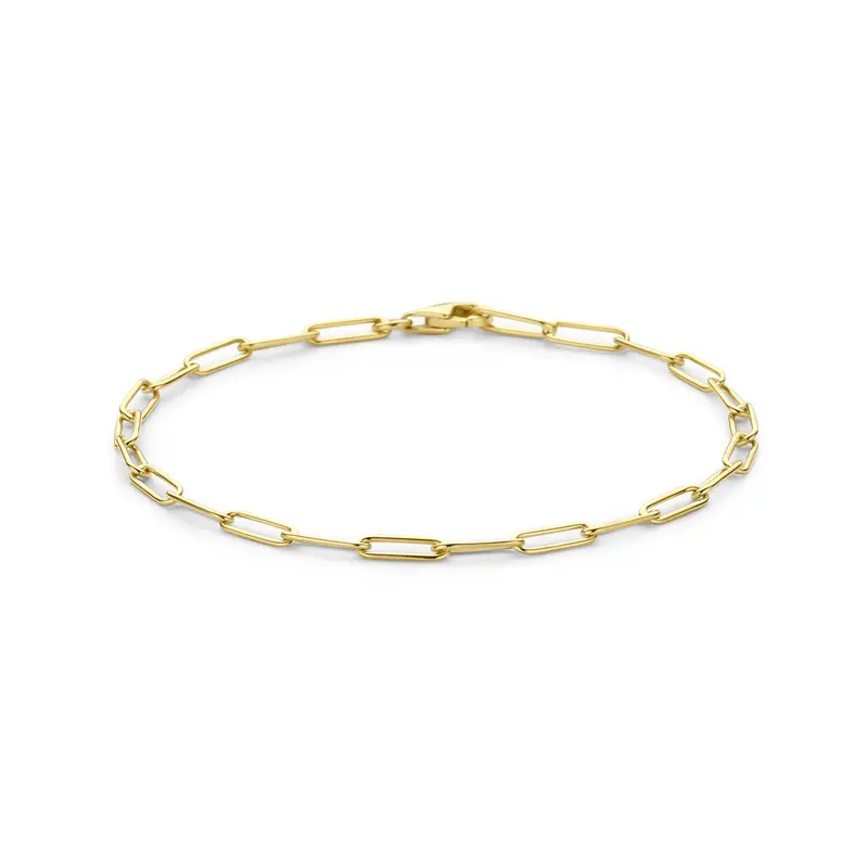 Armband 3 mm 19 cm 14K geelgoud – 4035669