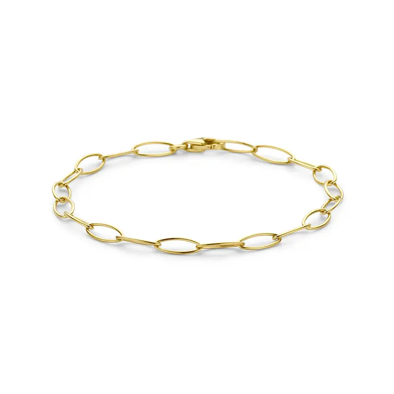 Armband 5 mm 19 cm 14K geelgoud – 4035667