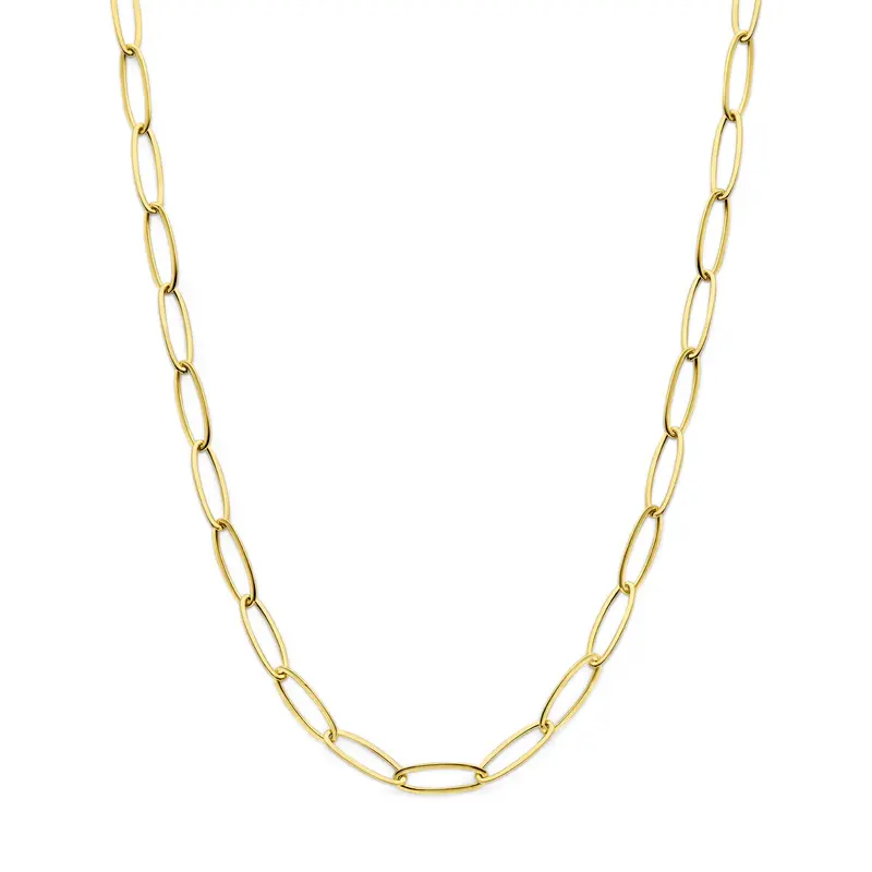 Armband 6 mm 14K geelgoud 19,5 cm