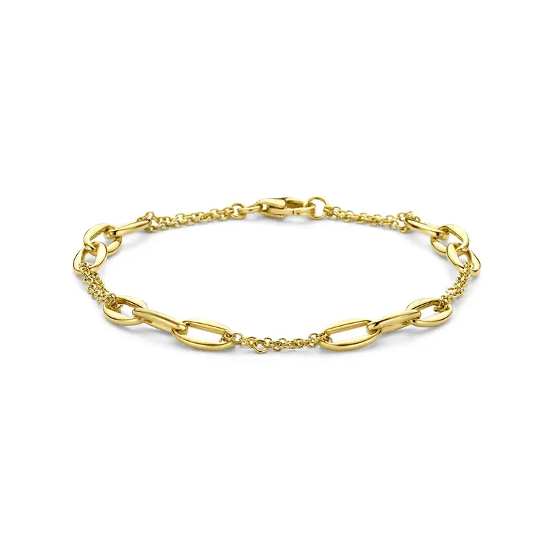 Armband 6 mm 19 cm 14K geelgoud – 4035674