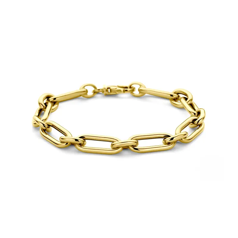 Armband 7,5 mm 19 cm 14K geelgoud