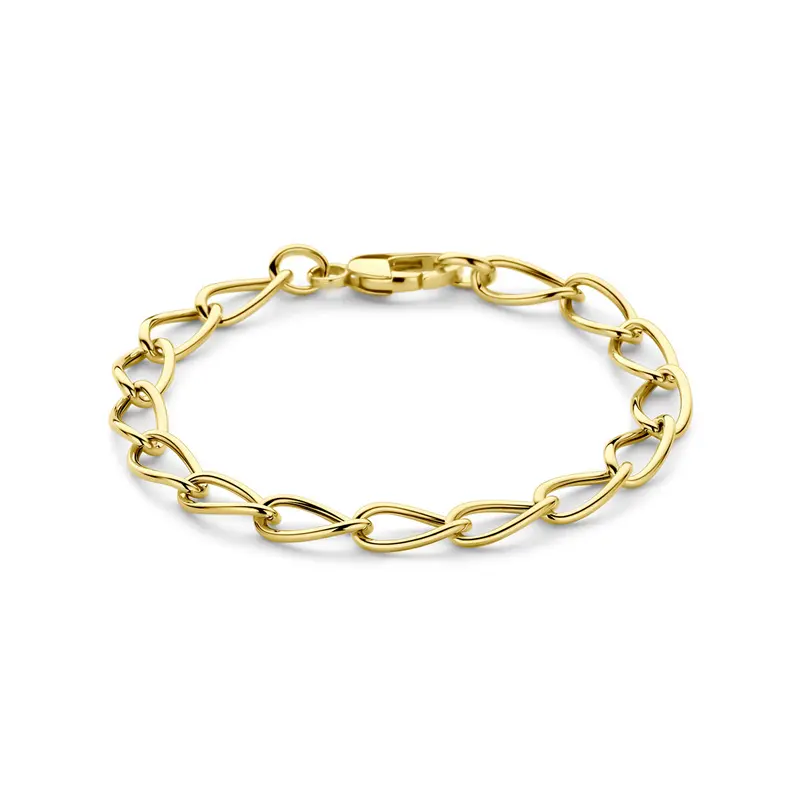 Armband 7 mm 14K geelgoud 19 cm