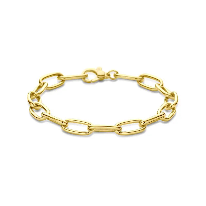 Armband 7 mm 19 cm 14K geelgoud