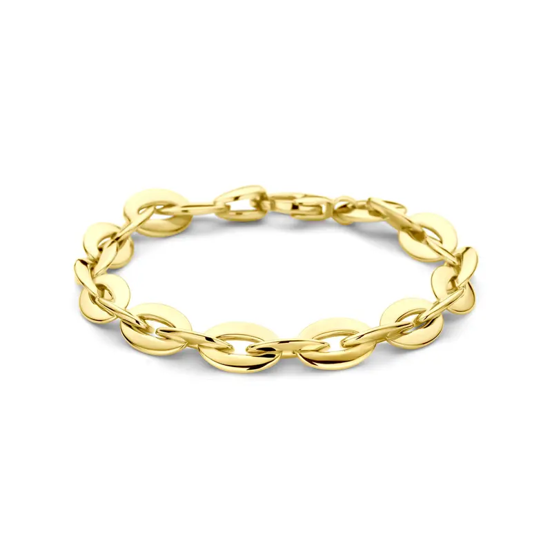 Armband 8,5 mm 19,5 cm 14K geelgoud