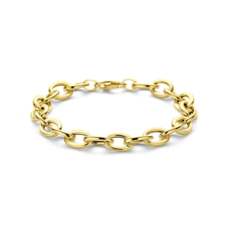 Armband 8,5 mm 19 cm 14K geelgoud