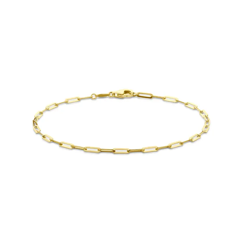 Armband anker 2,1 mm 19 cm 14K geelgoud