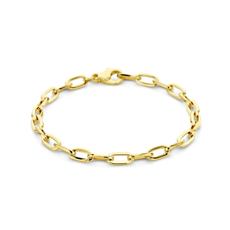 Armband anker 4,7 mm 19 cm 14K geelgoud