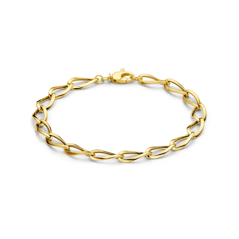 Armband anker 9K geelgoud 6 mm 19 cm – 8002021