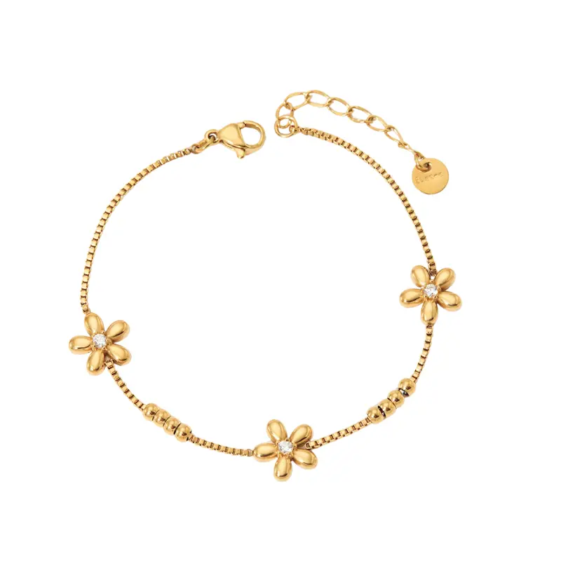 Armband basic flower
