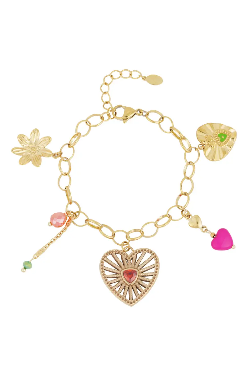 Armband | Charming charms