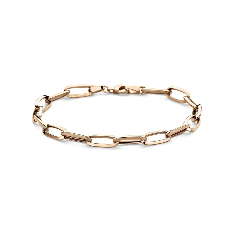 Armband closed forever 5,8 mm 18,5 cm 14K rosé goud