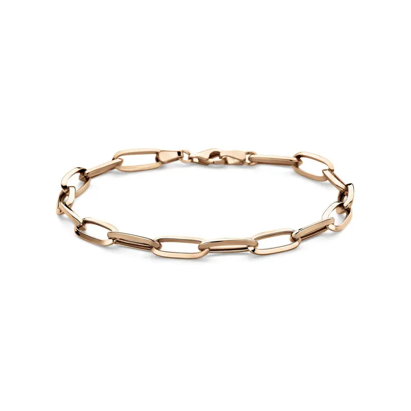 armband closed forever 5,8 mm 19 cm 14K roségoud