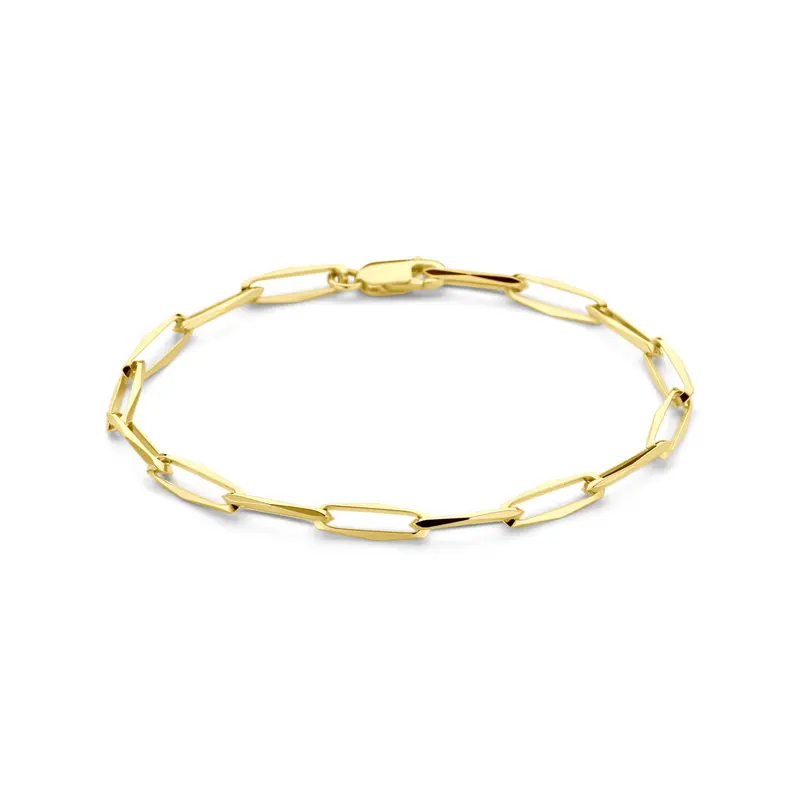 Armband closed forever massief 4,5 mm 14K geelgoud – 4034117