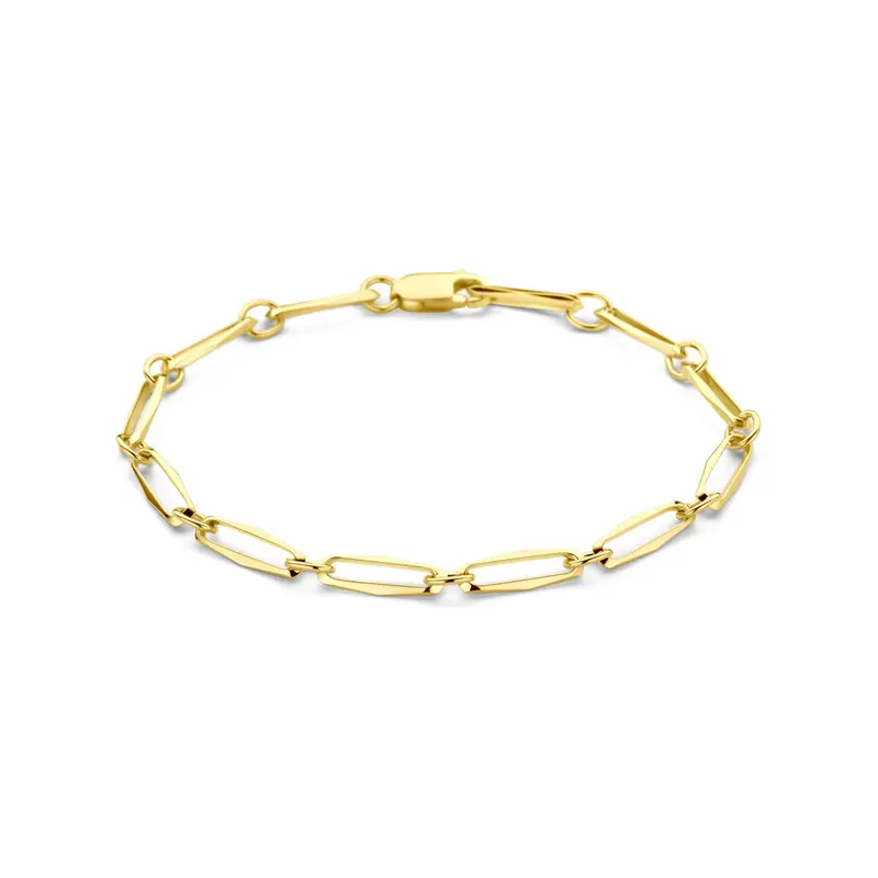 Armband closed forever massief 4,5 mm 14K geelgoud – 4034124
