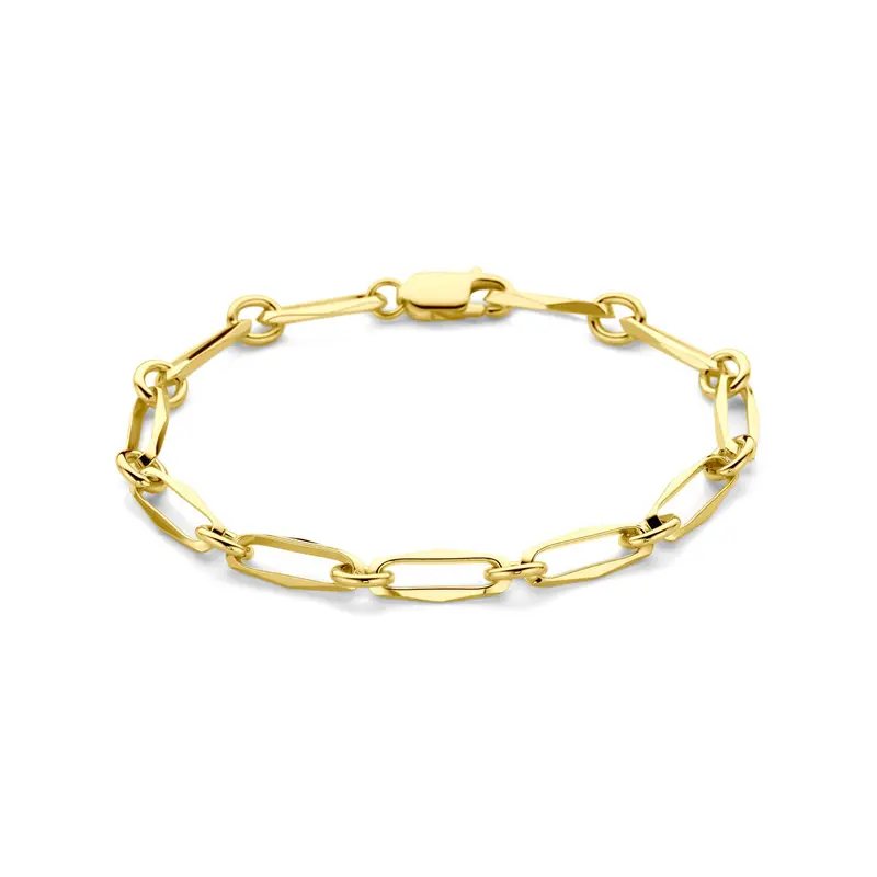 Armband closed forever massief 5,5 mm 14K geelgoud – 4034128