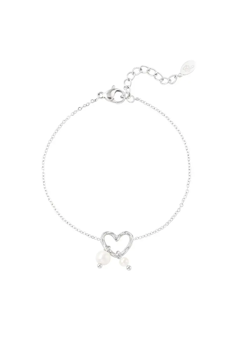 Armband | Parel hart