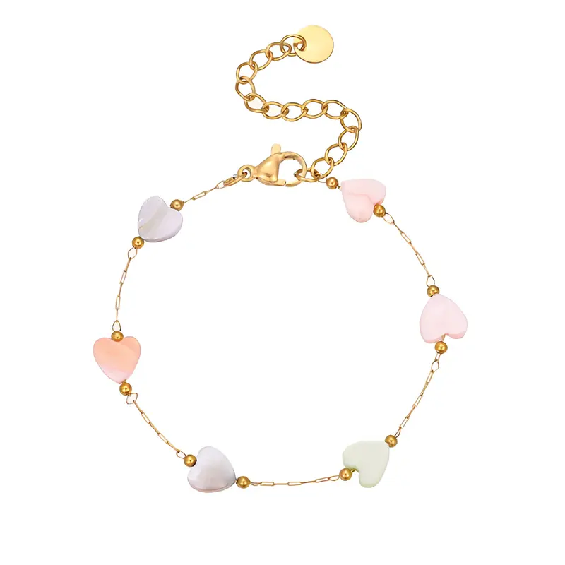 Armband pastel hearts