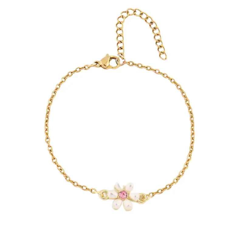Armband pearl petal