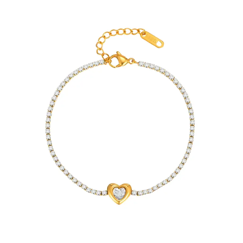 Armband sparkling heart