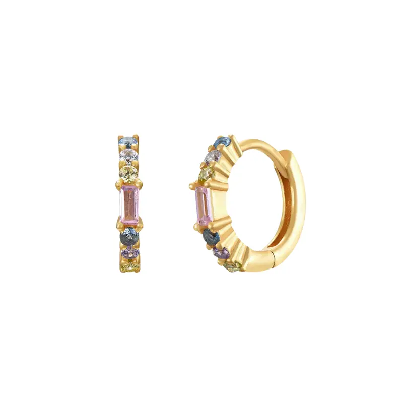 Aurielle hoops multicolor
