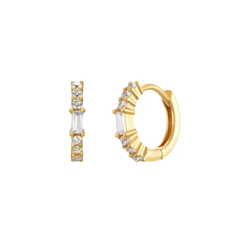 Aurielle hoops wit