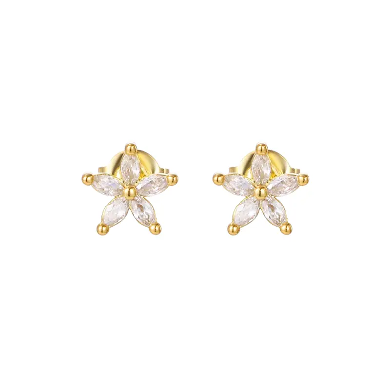 Azalea studs wit