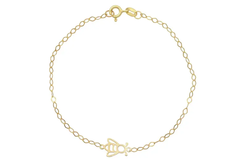 Baby/Kinder Armband Bijtje 14K Goud BeMy