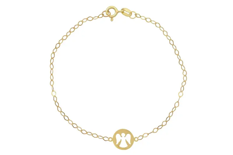 Baby/Kinder Armband Engel 14K Goud BeMy