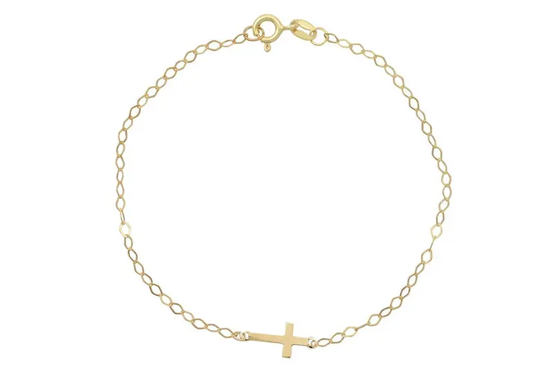 Baby/Kinder Armband Kruis 14K Goud BeMy