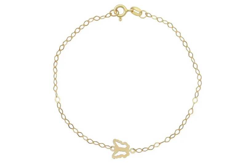 Baby/Kinder Armband Vlinder 14K Goud BeMy