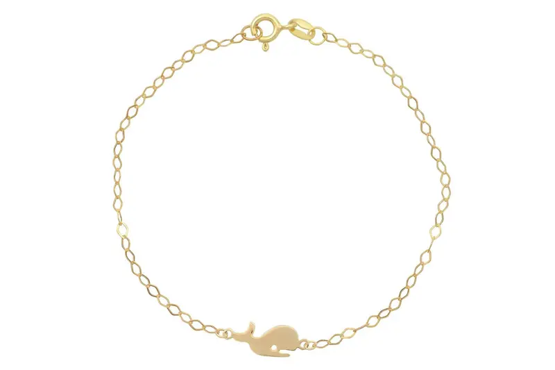 Baby/Kinder Armband Walvis 14K Goud BeMy