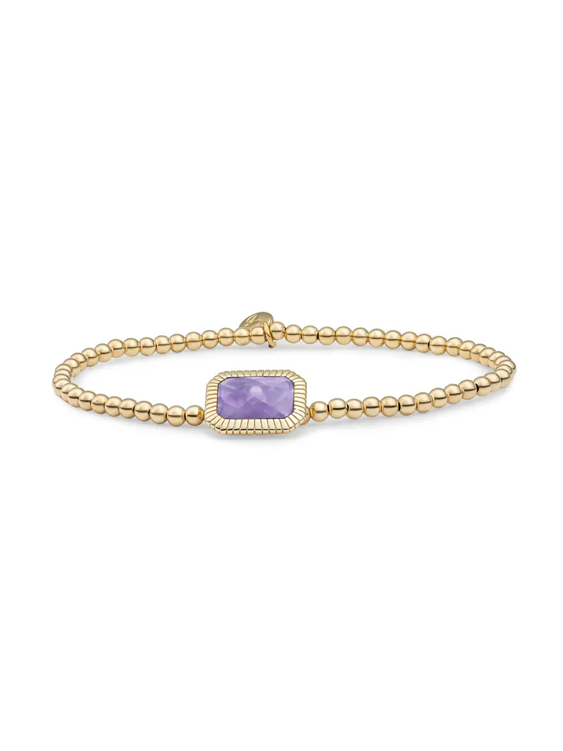 Baguette Armband Amethyst
