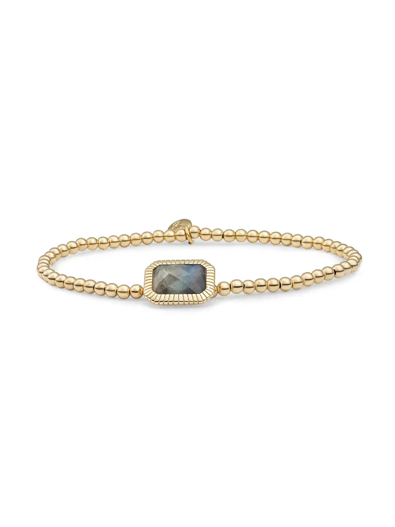 Baguette Armband Labradorite