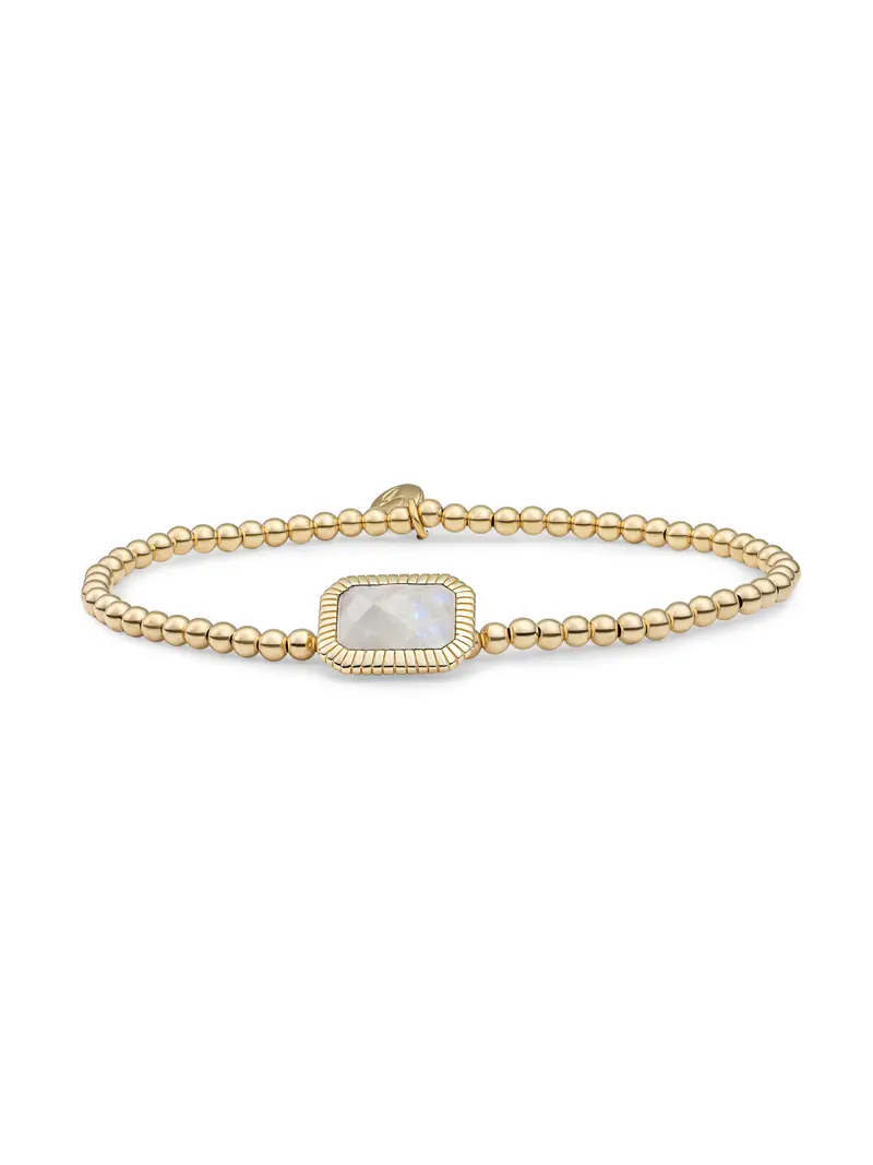 Baguette Armband Moonstone