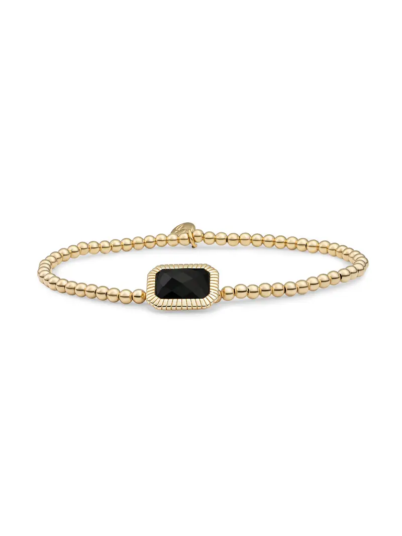 Baguette Armband Onyx