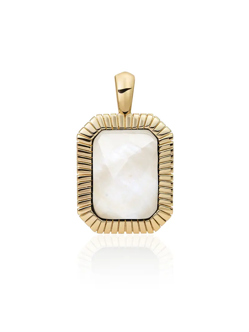 Baguette Pendant Mother of Pearl