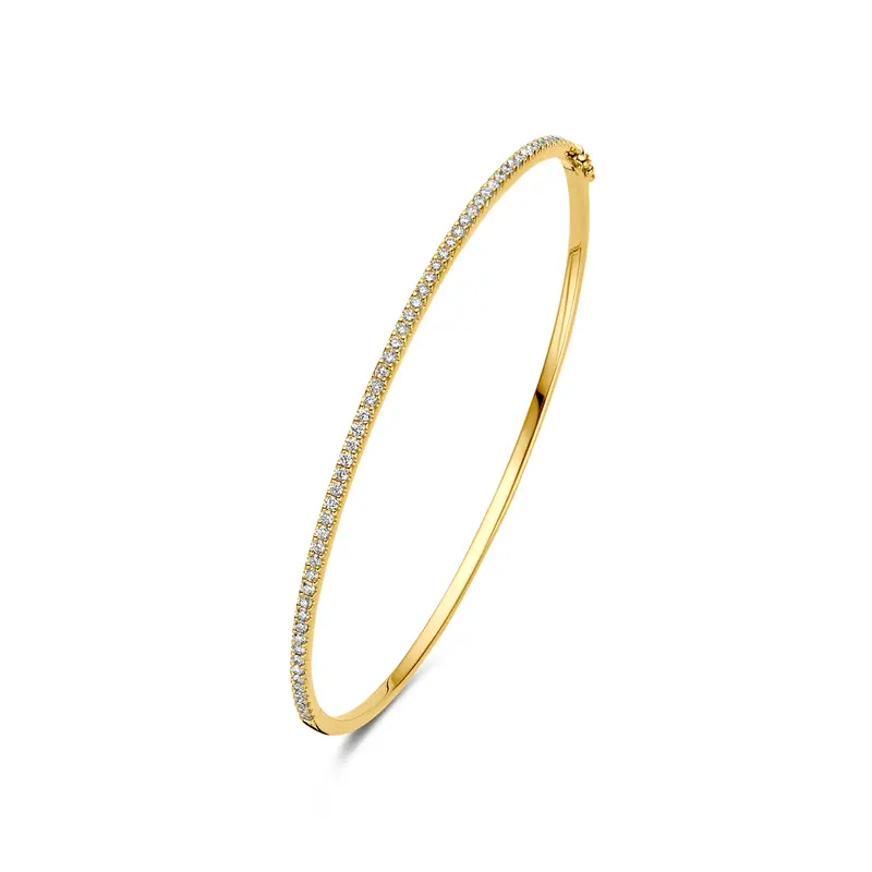 Bangle scharnier diamant 14K geelgoud 0.64ct h si 2 x 60 mm – 4036230