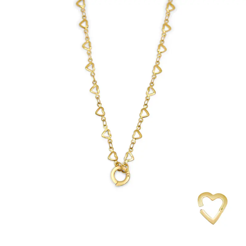 Bedel ketting - Hartjes