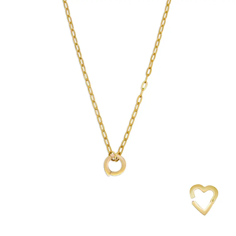 Bedel ketting - Mini Ovaal