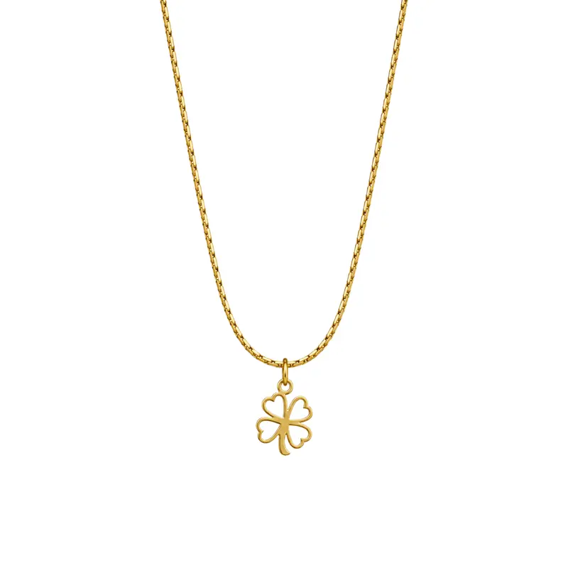 Bedelketting - Klavertje 4 - Midi